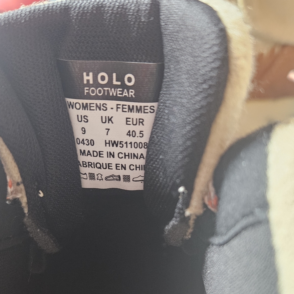 Women's HOLO Hiking Boots Size 9 NWT - Picture 5 of 6